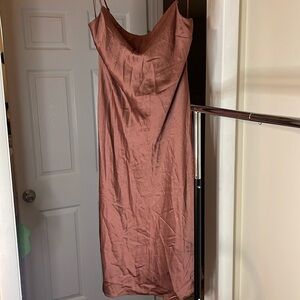 Express Satin Dress, Large